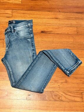 Women’s Skinny Jeans - Blue Wash 28